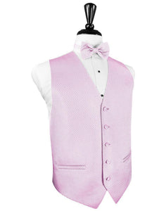 Cardi Pink Venetian Tuxedo Vest