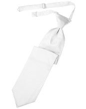 Cardi Pre-Tied White Venetian Necktie