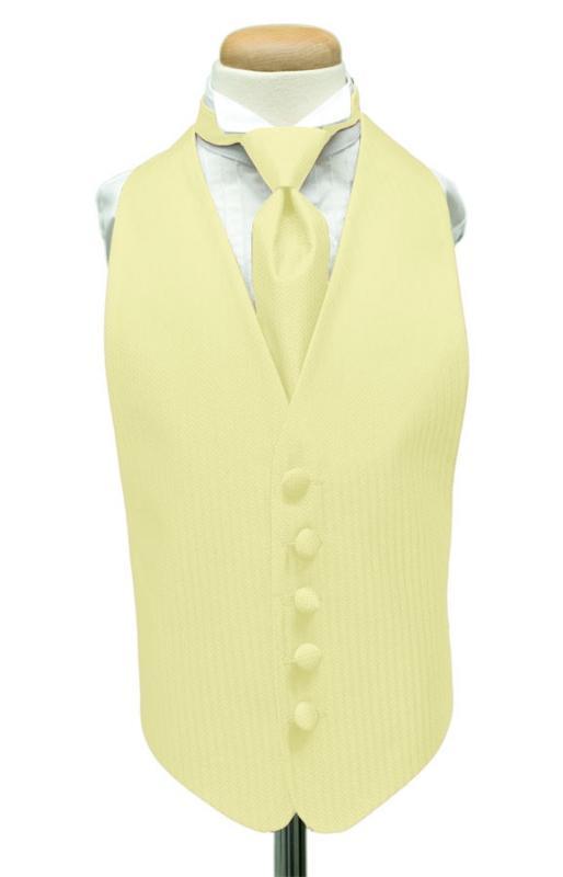 Cardi Banana Herringbone Kids Tuxedo Vest