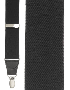 Cardi "Black Twill" Suspenders