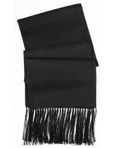 Cardi Black Venetian Tuxedo Scarf