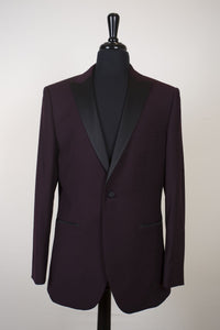 Cardi "Fitzgerald" Kids Plum Tuxedo Jacket (Separates)