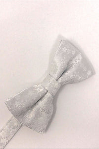 Cardi White Enchantment Kids Bow Tie