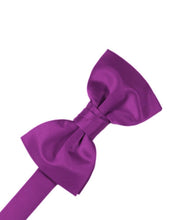 Cardi Cassis Luxury Satin Bow Tie