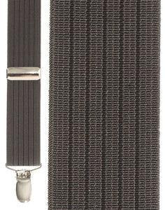 Cardi "Charcoal Pinstripe" Suspenders