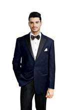 Cardi "Liam" Navy Velvet Jacket (Separates)