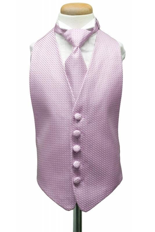 Cardi Lavender Venetian Kids Tuxedo Vest