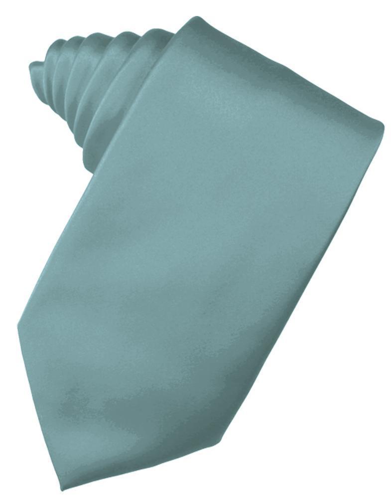 Cardi Self Tie Mist Luxury Satin Necktie