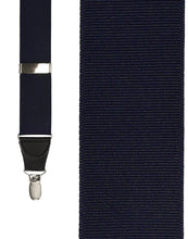 Cardi Navy Grosgraine Suspenders