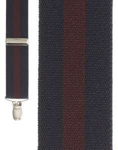 Cardi "Navy Regimental Stripe" Suspenders