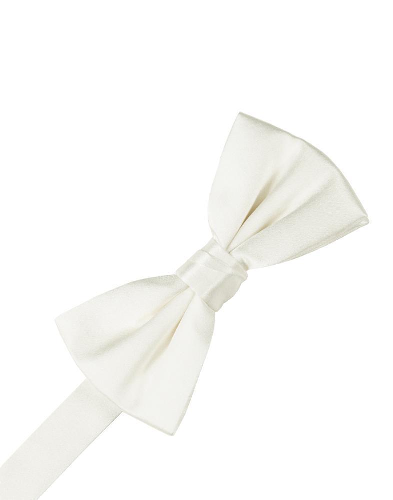 Cristoforo Cardi Ivory Noble Silk Bow Tie
