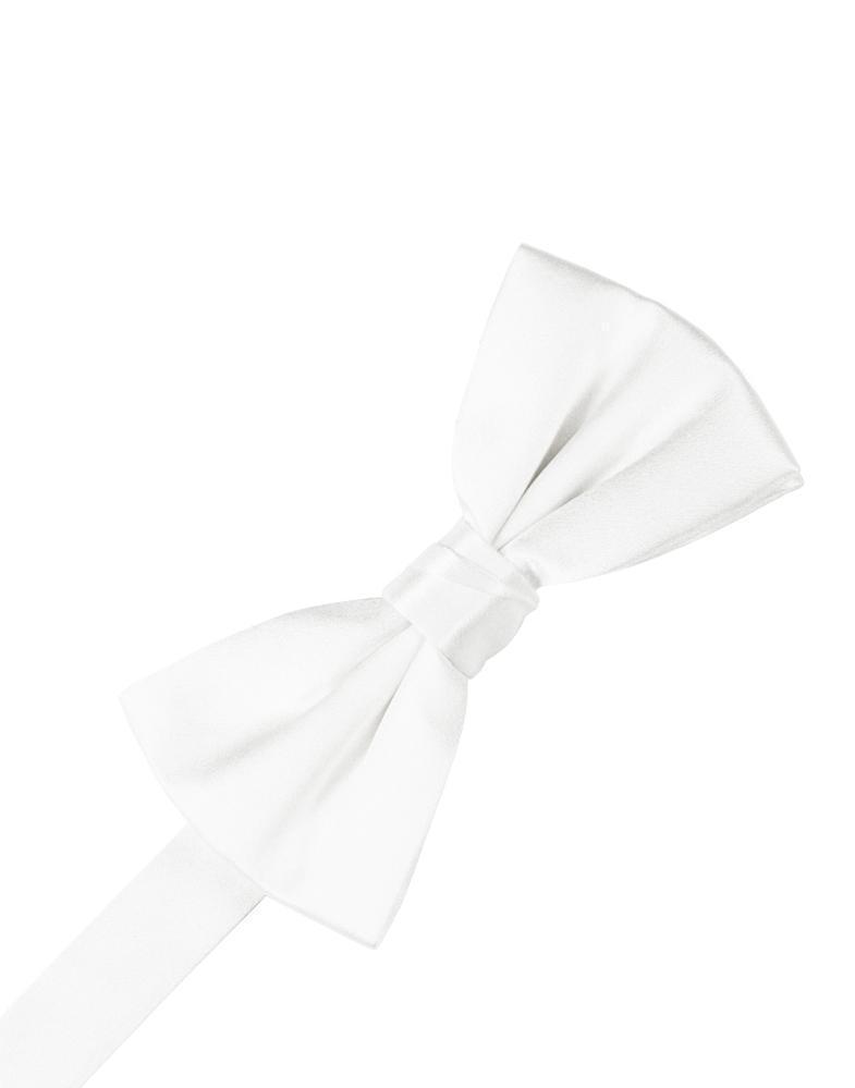 Cristoforo Cardi White Noble Silk Bow Tie