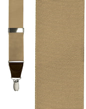 Cardi Taupe Grosgraine Suspenders