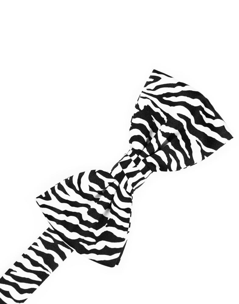 Cardi Zebra Bow Tie